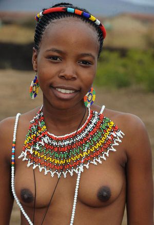 Questi giovani nudi Africani Aborigeni